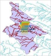 شیپ فایل آبراهه های شهرستان قوچان واقع در استان خراسان رضوی