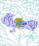 شیپ فایل آبراهه های شهرستان تهران واقع در استان تهران