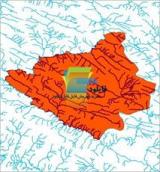 شیپ فایل آبراهه های شهرستان کوهدشت واقع در استان لرستان