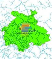 شیپ فایل آبراهه های شهرستان شازند واقع در استان مرکزی