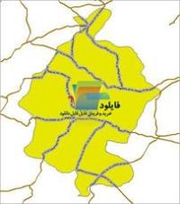 شیپ فایل راه های ارتباطی شهرستان دهگلان واقع در استان کردستان