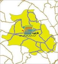 شیپ فایل راه های ارتباطی شهرستان قروه واقع در استان کردستان