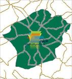 شیپ فایل راه های ارتباطی شهرستان سیرجان واقع در استان کرمان