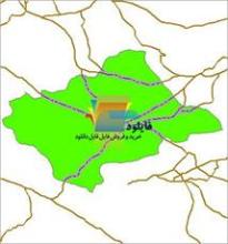 شیپ فایل راه های ارتباطی شهرستان خمین واقع در استان مرکزی