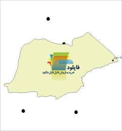 شیپ فایل نقطه ای شهرهای شهرستان بیله سوار واقع در استان اردبیل
