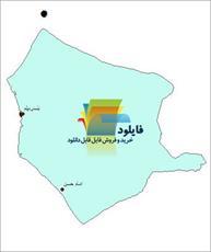 شیپ فایل نقطه ای شهرهای شهرستان دیلم واقع در استان بوشهر