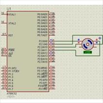 پروژه شبیه سازی با پروتئوس استپ موتور با 8051