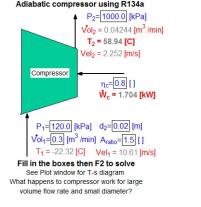 کد کمپرسور آدیاباتیک در نرم افزار EES