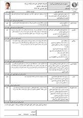 وورد توصیفی آماده برای کارنامه ابتدایی