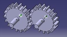 طراحی و مونتاژ چرخ دنده در نرم افزار کتیا