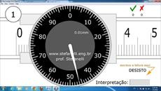 شبيه سازي و آموزش خط کش ساعتی با دقت 0.01 میلیمتری