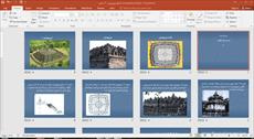دانلود فایل پاورپوینت معبد بوروبودور