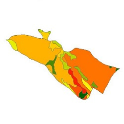 نقشه زمین شناسی شهرستان خوانسار