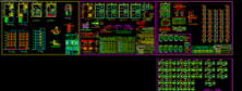 پلان کامل معماری و اجرایی, فونداسیون همراه دیتیل ساختمان مسکونی 5 طبقه(اتوکد)(اجراشده در تهران)