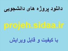 پروژه مالی کارخانه توليد نقل 100 ص