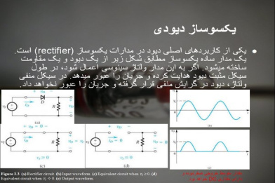 پاورپوینت آشنایی با دیود و بررسی آن (همراه با مثالهای تشریحی)