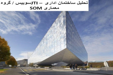 پاورپوینت تحلیل ساختمان اداری JTI سوییس گروه معماری SOM
