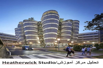 پاورپوینت تحلیل مرکز آموزش Heatherwick Studio سنگاپور