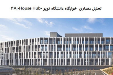 پاورپوینت تحلیل معماری خوابگاه دانشگاه تویو Ai-House Hub-4