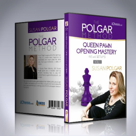 استادی در گشایشهای پیاده وزیر - متد پولگار جلد 1 Queen Pawn Opening Mastery (vs e6 setups) – GM Susan Polgar