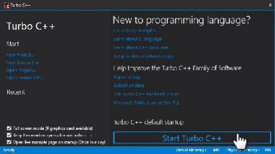 دانلود رایگان نرم افزار توربو سی پلاس پلاس Turbo CPP برای ویندوز 7 و ویندوز 8 و ویندوز 10 با حالت تمام صفحه