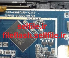 فایل فلش تبلت چینی PC704 با مشخصه برد F761S-MAINBOARD-V2.0.0  با ایسی تاچ GT910