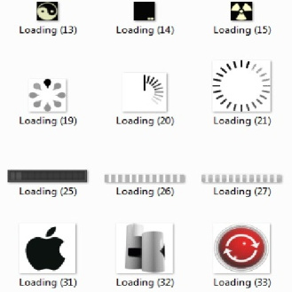 مجموعه 213 لوآدینگ مختلف و کاربردی با فرمت GIF