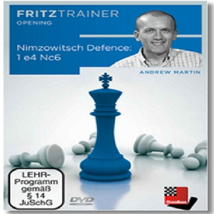 فیلم شطرنج آموزش کامل دفاع نیمزویچ Andrew Martin: Nimzowitsch Defence 1.e4 Nc6