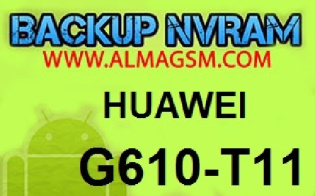 ترمیم سریال و بیس باند هواوی Backup NVRAM HUAWEI G610-T11