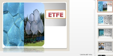 پاورپوینت کامل متریال  ETFE (Ethylene Tetra fluoro ethylene)