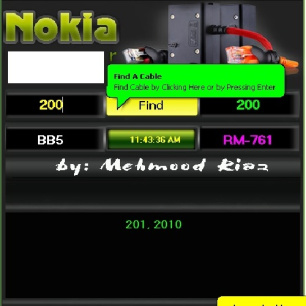 دانلود برنامه تشخیص کابل های که با گوشی های نوکیا NOKIA همخوانی دارند (نوع کابلی که میخوره) با لینک مستقیم