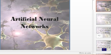 پاورپوینت کامل شبکه های عصبی Artificial Neural Networks