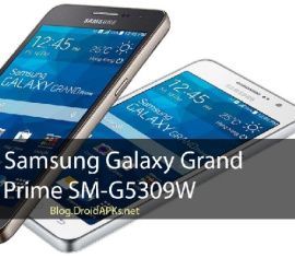 دانلود پیت فایل pit گوشی سامسونگ گلکسی گراند پرایم مدل Samsung Galaxy Grand Prime SM-G5309W با لینک مستقیم