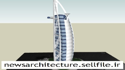 پروژه معماری برج Burj Al Arab  Hotel Dubai