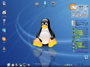 پاورپوینت با عنوان سیستم عامل لینوکس (Linux) در 75 اسلاید