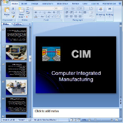دانلود پاورپوینت تولید یکپارچه کامپیوتری CIM - در 53 اسلاید