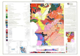 نقشه و گزارش زمین شناسی 100.000 سرو