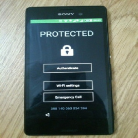 حل مشکل mxtp یا صفحه protected  در گوشی Sony Xperia M4 Aqua dual  E2312