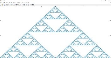 کد متلب رسم مثلث Sierpinski