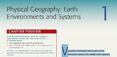مقاله تخصصی  انگلیسی جغرافیا با ترجمه فارسی با عنوان Physical Geography: Earth Environments and Systems جغرافیا فیزیکی :  محیط و سیستم های زمین