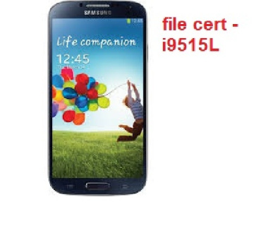 فایلi9515L cert