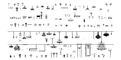 فایل اتوکد آبجکت انواع تجهیزات روشنایی و لامپ