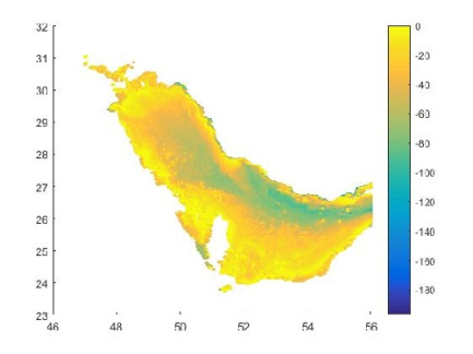 داده های عمق نگاری خلیج فارس و دریای عمان ETOPO1 به همراه کد متلب برای رسم آنها