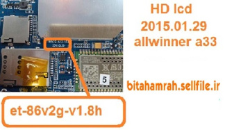 فایل فلش فارسی ET-86V2G V1.8H CPU A33