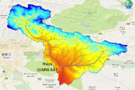 نقشه های GIS حوزه آبخیز جاجرود تهران